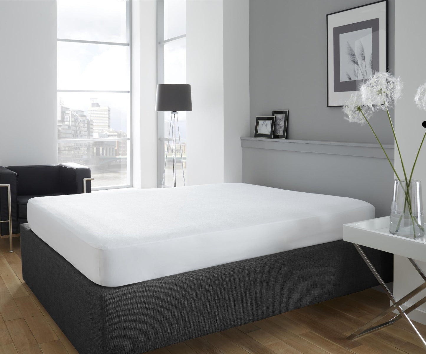 Waterproof Terry Mattress Protector Fitted Sheet Anti Allergy Single Double King