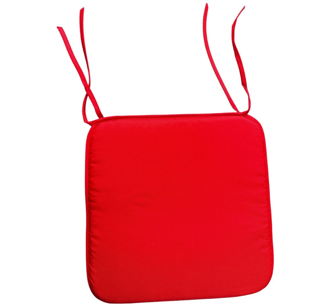 4 Pack Chair Seat Pads With Ties Dining Chair Cushion Garden Kitchen Patio – UK
