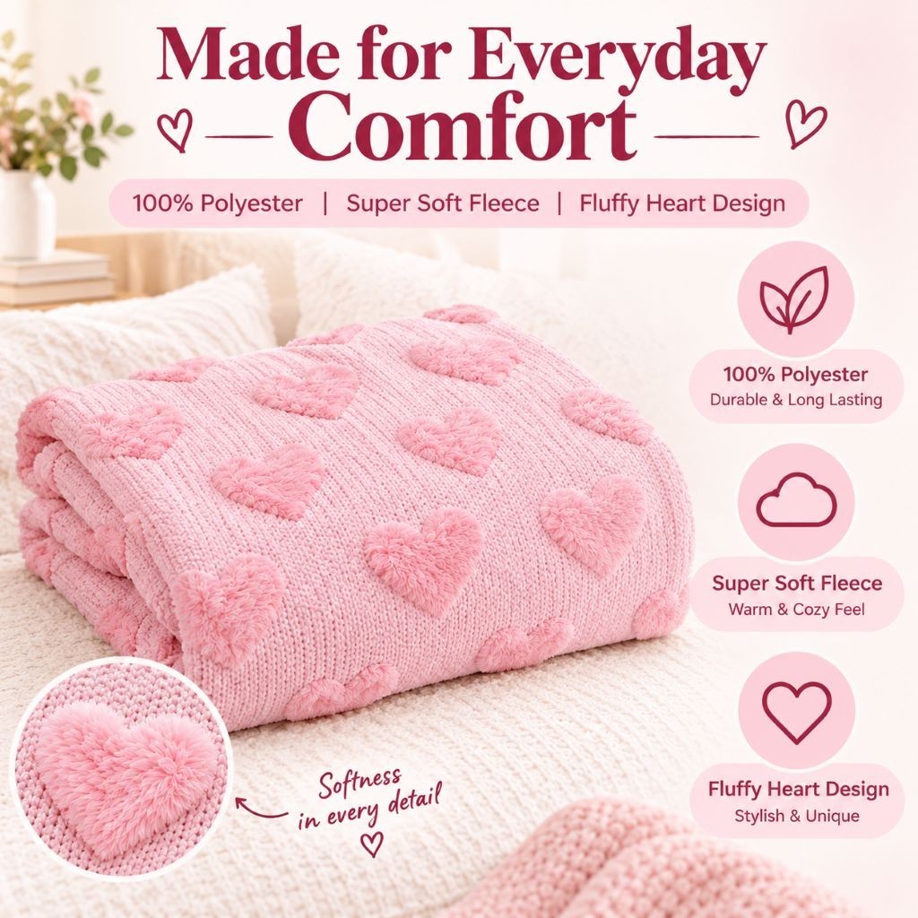 Cosy winter bedroom scene with thermal teddy fleece duvet cover