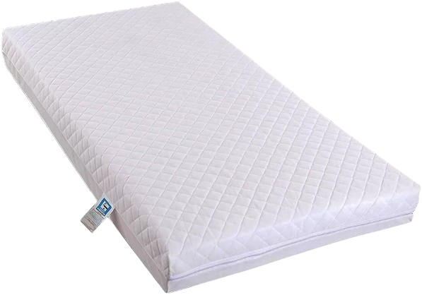 Cot Bed Mattress Breathable Toddler Crib Mattress Quilted Foam Water Resistance