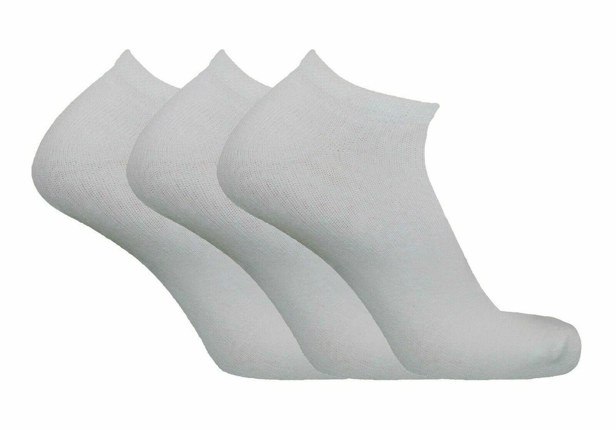 Trainer Liner Ankle Socks 3-12 Pairs Sports Gym Low Cut Summer Socks – Free UK Delivery