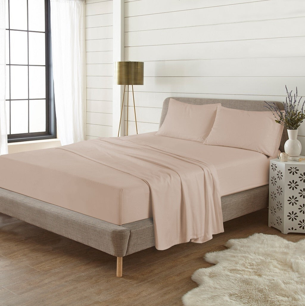 Flannelette 100% Brushed Cotton Duvet Quilt Cover Bed Set Double King Single