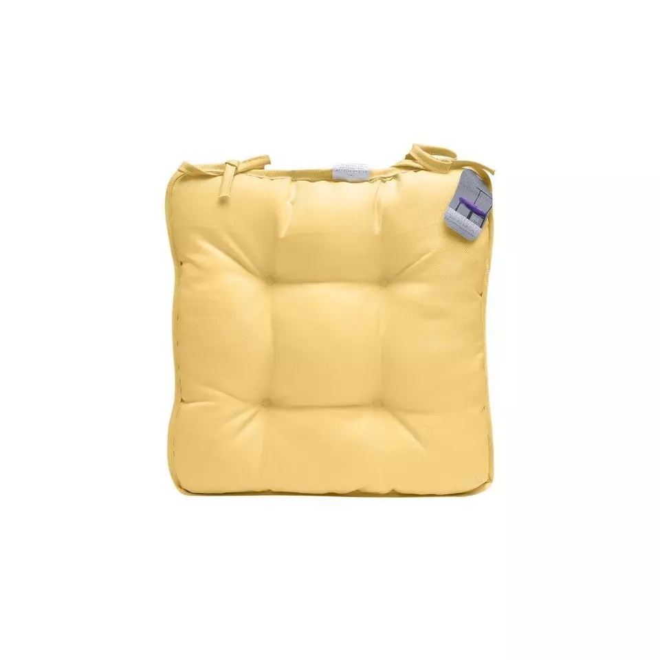 Chair Seat Pads Cushions Tie on Dining Garden Room Kitchen Patio Pack 2, 4, 6