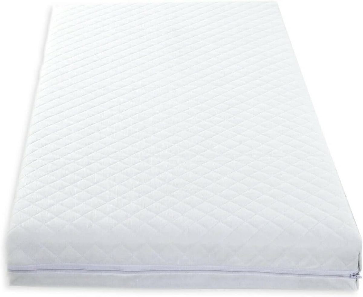 Baby Toddler Cot Bed Crib Replacement Mattress Waterproof Quilted Cover – UK