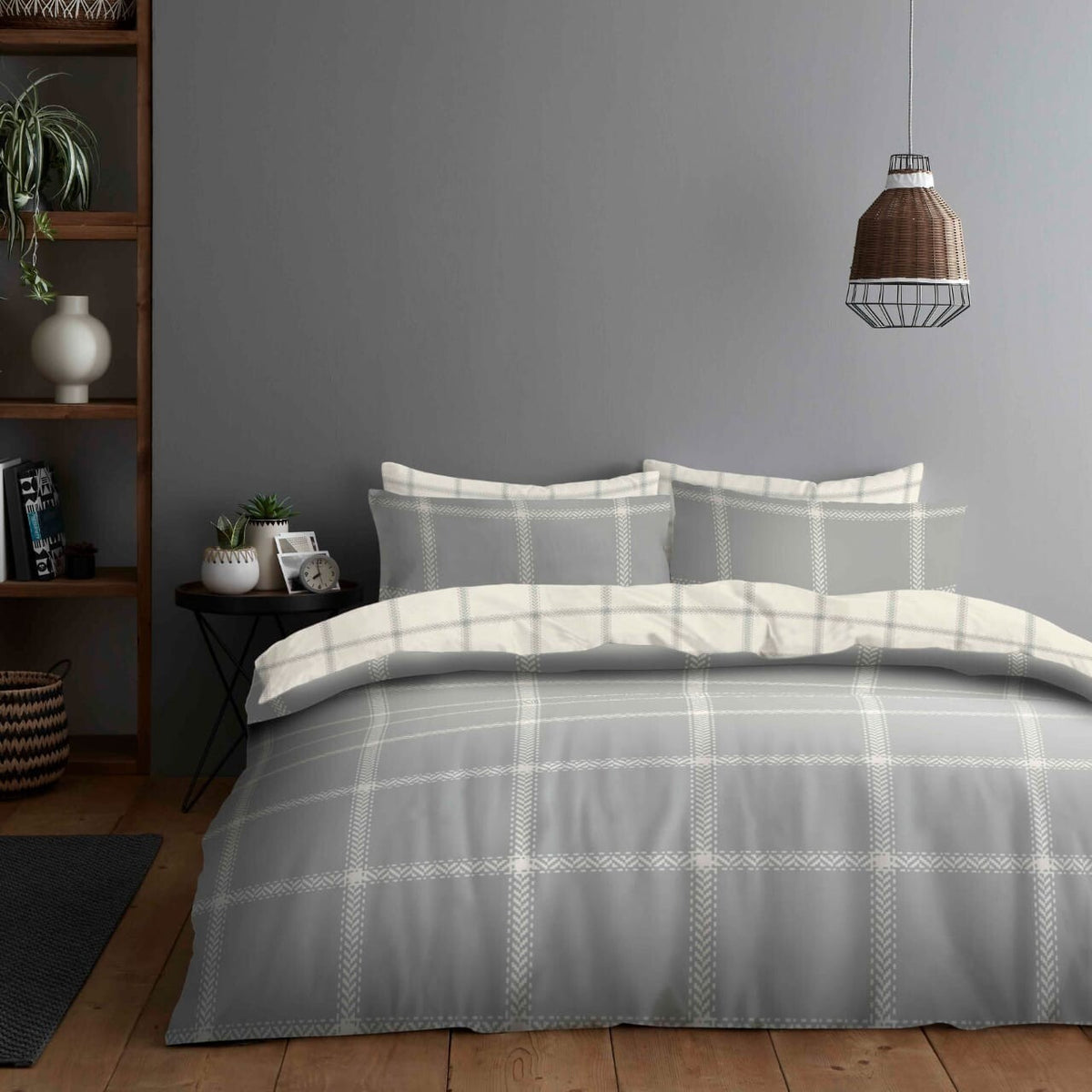 4-Piece Complete Duvet Cover Set With Bed Sheet & Pillowcases All Sizes – UK