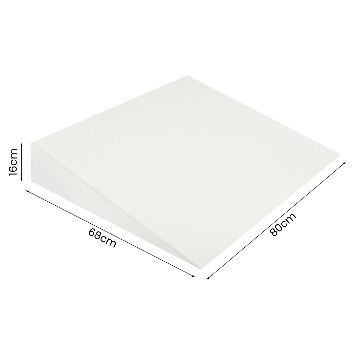Bed Wedge Pillow Acid Reflux 11 Degree Memory Foam – X-Large Back Support