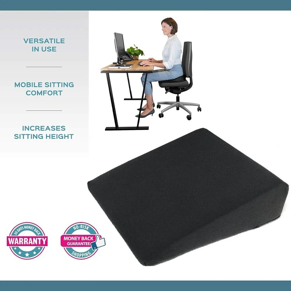 Bed Wedge Pillow Acid Reflux 11 Degree Memory Foam – X-Large Back Support