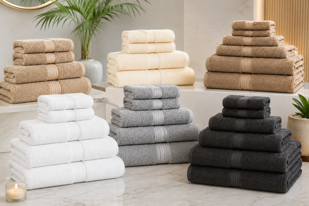 Towel Bale Sets - Complete Luxury Bathroom Towel Sets
