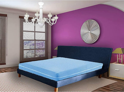 Stripe Mattress Protector Cover, 360° Fully Fitted Encasement, Zipper Closure, Anti Allergy, Breathable, Anti Bed Bug & Dust Mite, Easy Care, Machine Washable