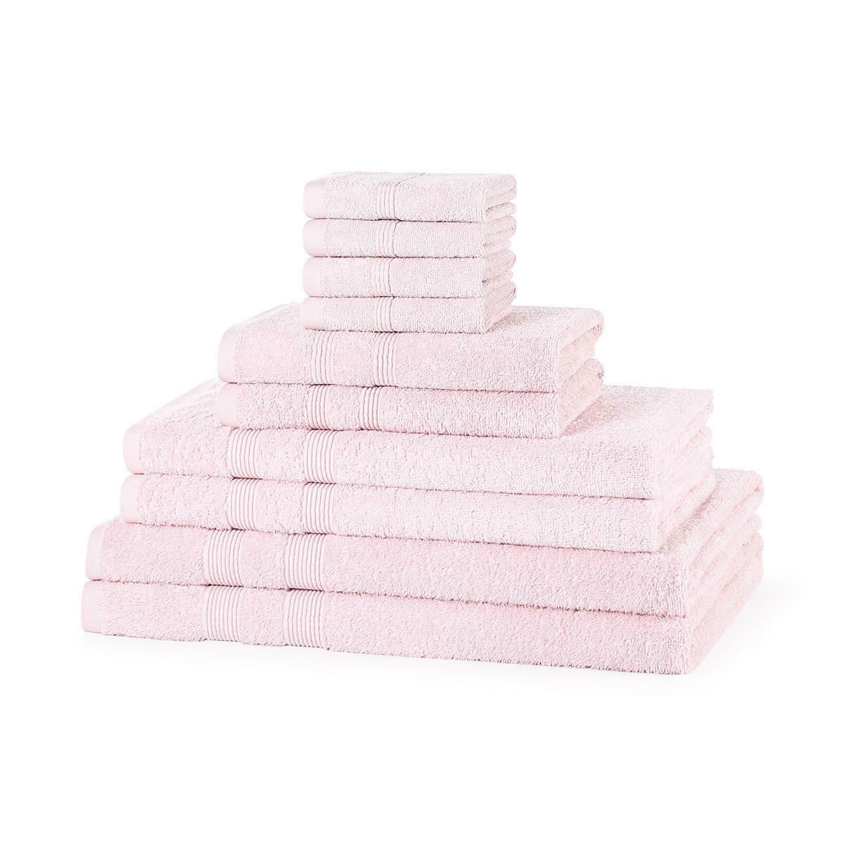500GSM cotton 10 piece towel bale set in Royal Blue — rich bold bathroom towel bundle
