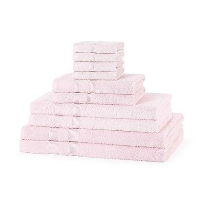 500GSM cotton 10 piece towel bale set in Royal Blue — rich bold bathroom towel bundle