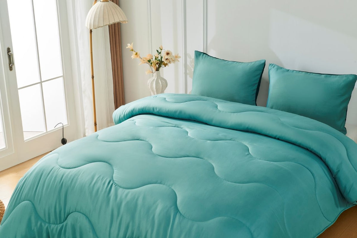 Coverless Quilt 10.5 Tog – Reversible Microfibre All-Season Bedding