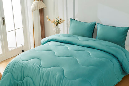 Coverless Quilt 10.5 Tog – Reversible Microfibre All-Season Bedding