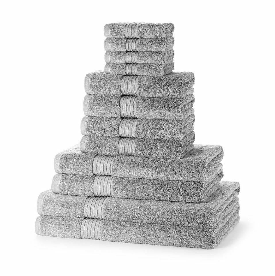 700GSM Royal Egyptian 12 piece cotton towel bale in Cream — timeless neutral luxury bathroom towel bundle