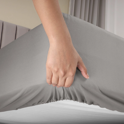 Soft Microfibre Fitted Sheet Deep Pocket 10 inch (25 cm) Easy Care Bottom Sheet
