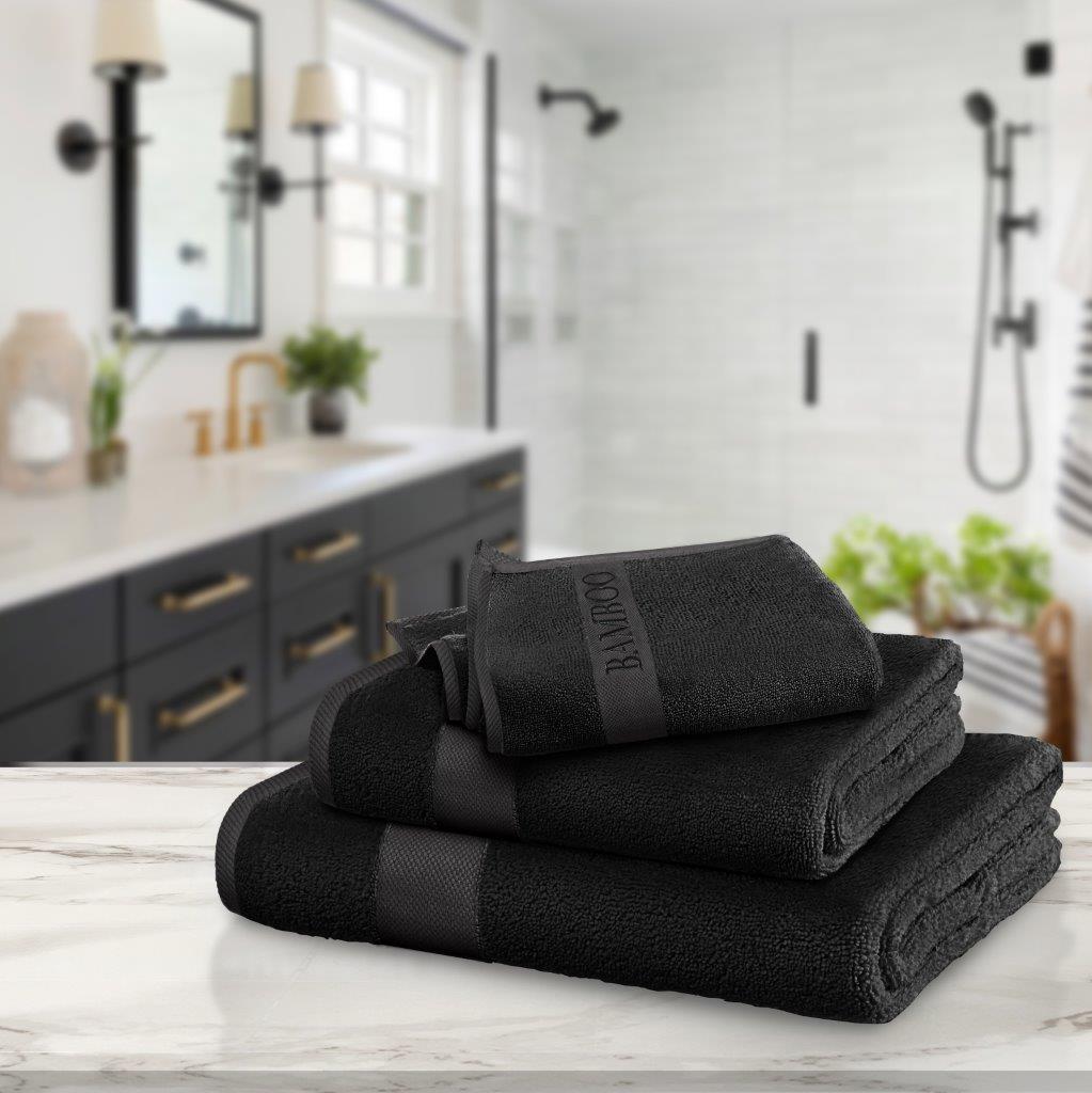 Luxury Bamboo Towels Soft Hand Towel Water Absorbent Bath Towel or Bath Sheets