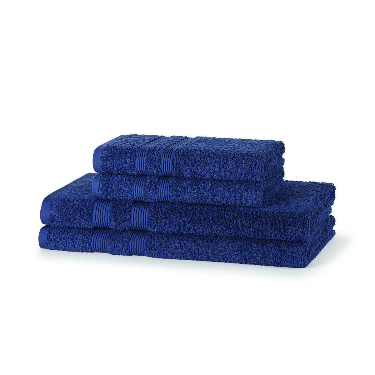 500 GSM Cotton Towel Bale Set folded pair bath and hand towels