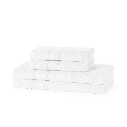 500 GSM Cotton Towel Bale Set colour swatches Sky Blue Royal Blue Navy Purple