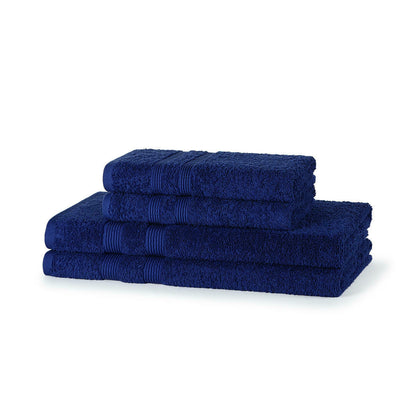 500 GSM Cotton Towel Bale Set styled bathroom shelf