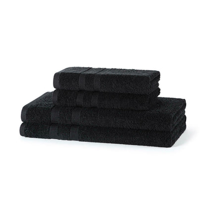500 GSM Cotton Towel Bale Set folded stacked ring-spun 100% cotton
