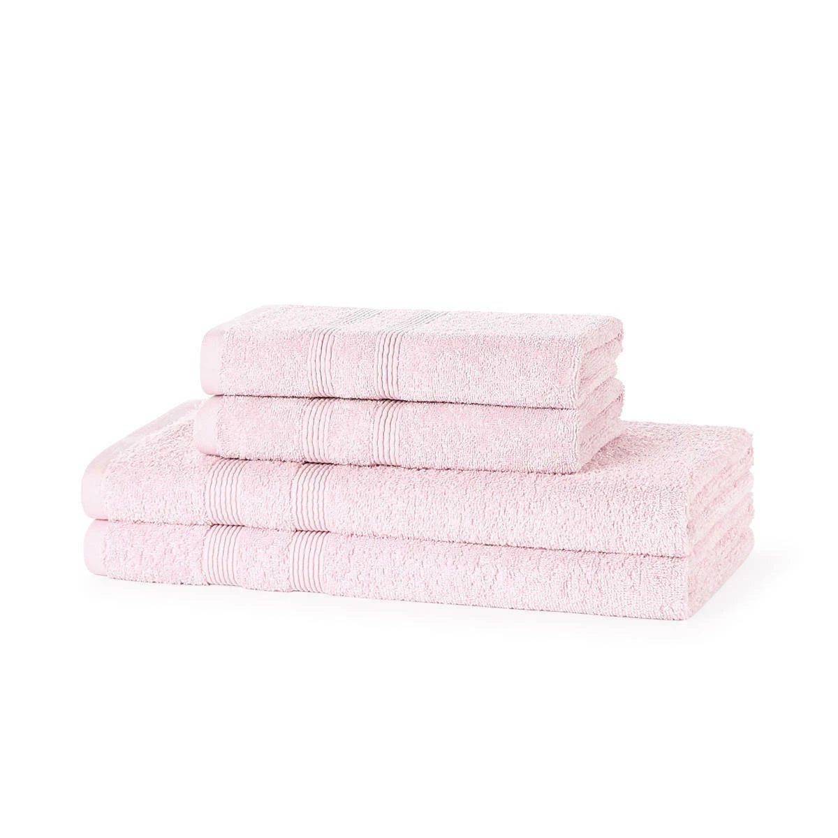 500 GSM Cotton Towel Bale Set close-up plush weave 100% cotton