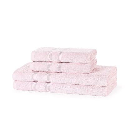 500 GSM Cotton Towel Bale Set close-up plush weave 100% cotton