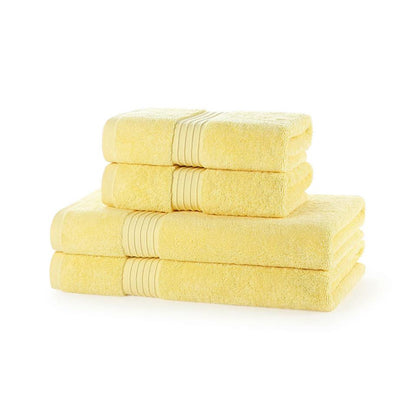700GSM Royal Egyptian 4 piece cotton towel bale in Cream — timeless neutral luxury bathroom towel bundle