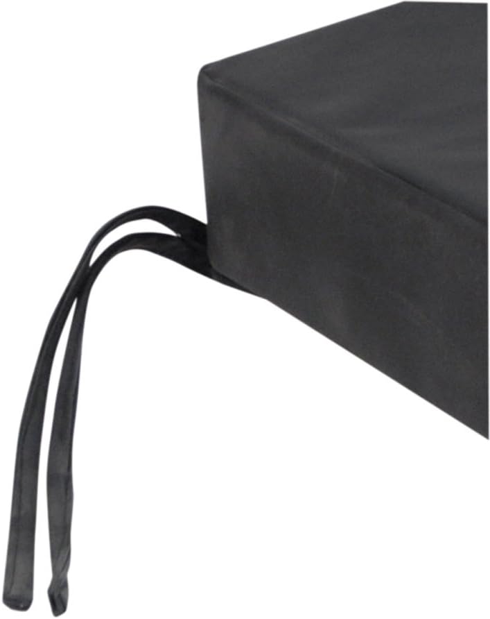 Memory Foam Soft touch Vinyl Covered Wheelchair/Seat Cushion Full Support, Elderly, Comfort Seat Aid, Multiple uses, Chair Cushion, Scooter, Everyday use Wipe Clean with Fixing Straps