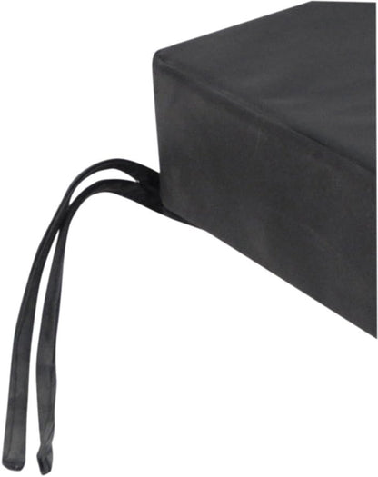 Memory Foam Soft touch Vinyl Covered Wheelchair/Seat Cushion Full Support, Elderly, Comfort Seat Aid, Multiple uses, Chair Cushion, Scooter, Everyday use Wipe Clean with Fixing Straps