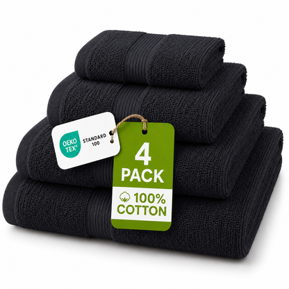 500 GSM Egyptian Cotton Luxury Towels – Super Soft Face Hand Bath Sheet