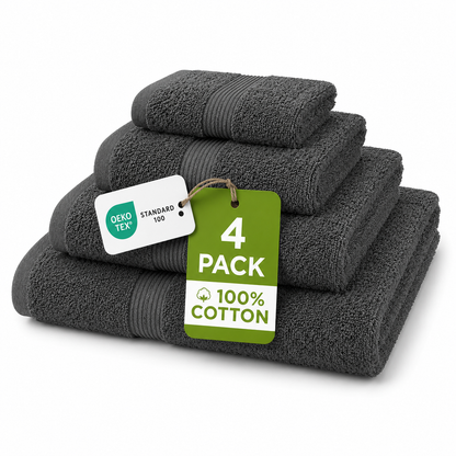 500 GSM Egyptian Cotton Luxury Towels – Super Soft Face Hand Bath Sheet
