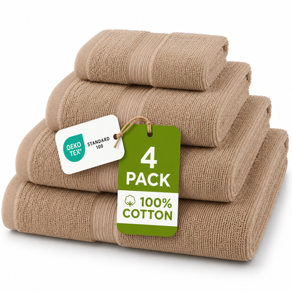 500 GSM Egyptian Cotton Luxury Towels – Super Soft Face Hand Bath Sheet
