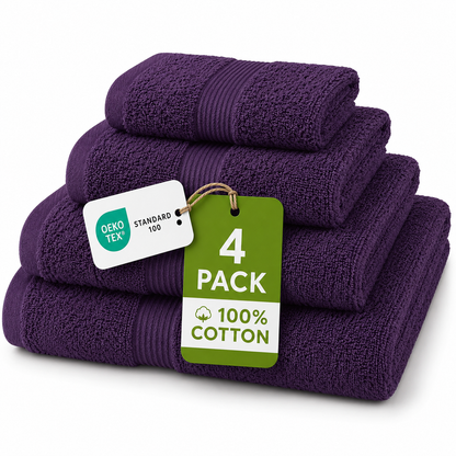 500 GSM Egyptian Cotton Luxury Towels – Super Soft Face Hand Bath Sheet