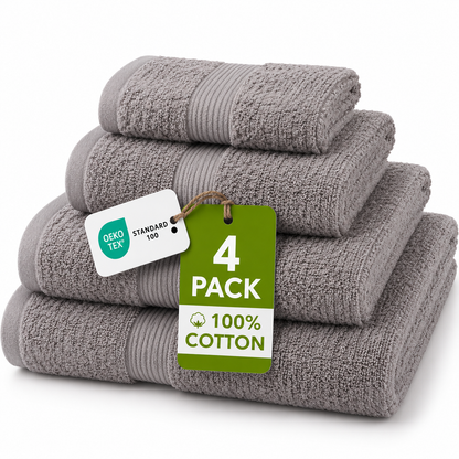 500 GSM Egyptian Cotton Luxury Towels – Super Soft Face Hand Bath Sheet