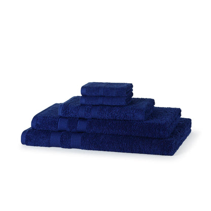 500 GSM 5 Piece Cotton Towel Bale Set close-up plush weave