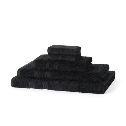 500 GSM 5 Piece Cotton Towel Bale Sky Blue Royal Navy Purple Wine colours