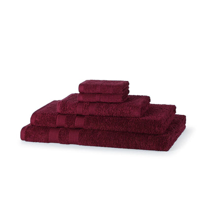 500 GSM 5 Piece Cotton Towel Bale Set rolled towel display
