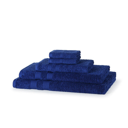 500 GSM 5 Piece Cotton Towel Bale Set styled bathroom shelf