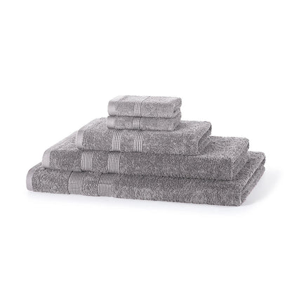500 GSM 5 Piece Cotton Towel Bale Set styled luxury bathroom shot