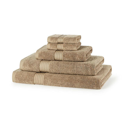 700GSM towel bale set in Silver — luxury heavyweight cotton bathroom towels