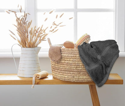 500GSM 2pcs / 4pcs Bath Towel 100% Cotton Quick Dry 70x140cm Towel Set