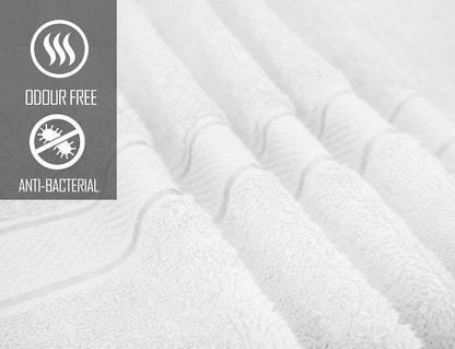 500GSM 2pcs / 4pcs Bath Towel 100% Cotton Quick Dry 70x140cm Towel Set