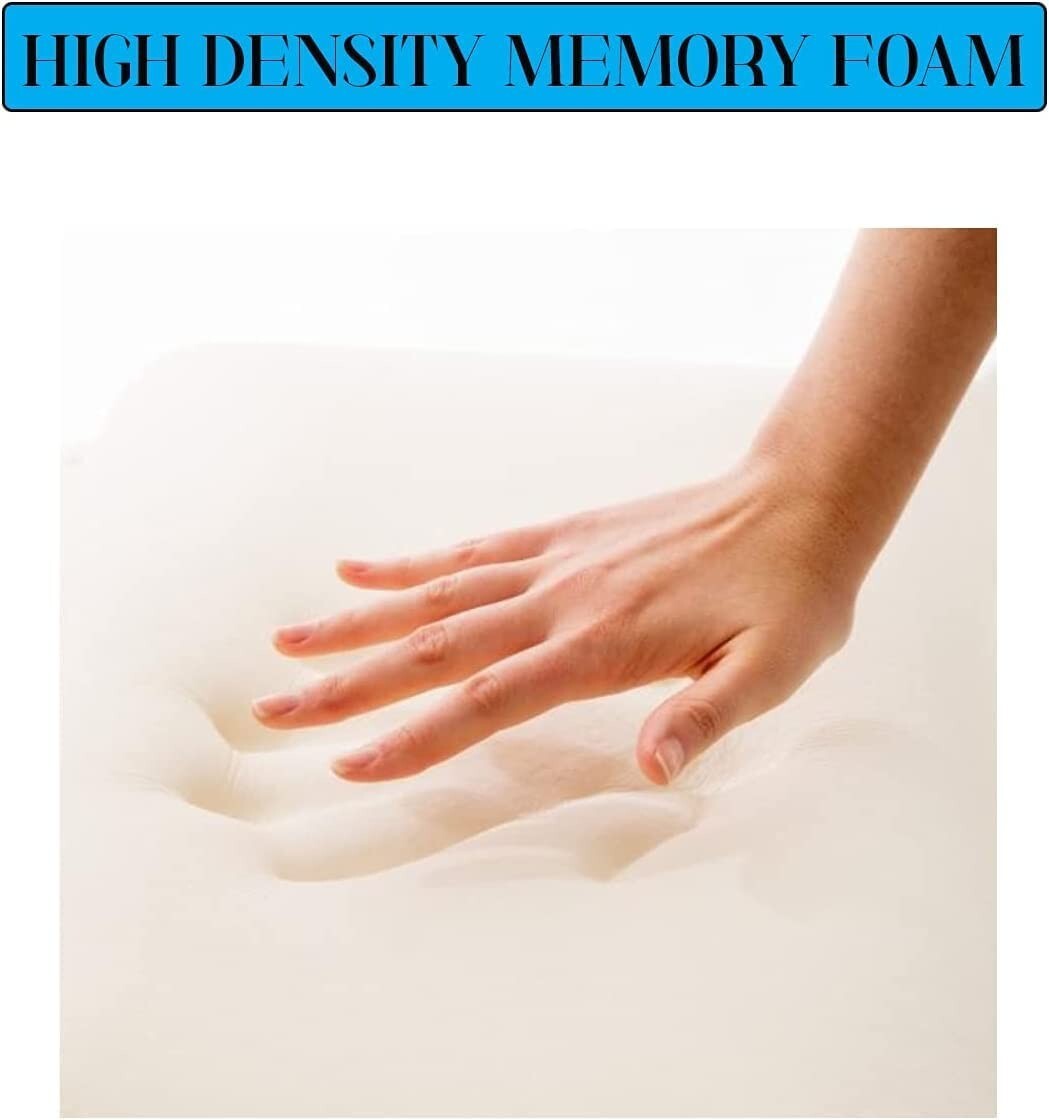 Wedge Pillow Orthopaedic Bed Support Cushion Back Leg Rest Foam Removable Cover4