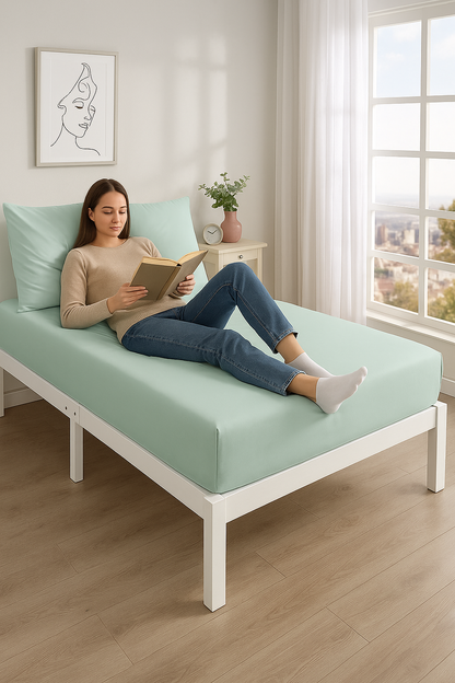 Ultra Soft  Fitted Sheet Bed Sheet 40cm Extra Deep Single Double King all Sizes