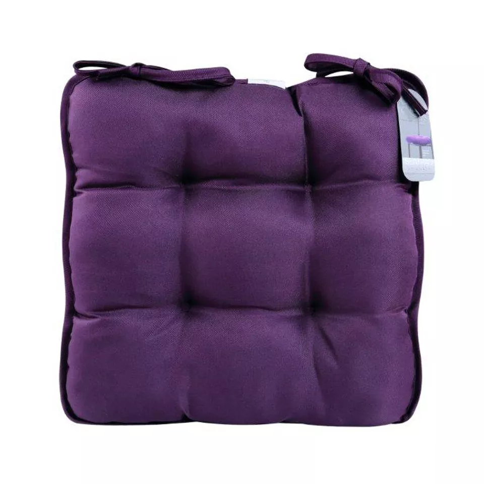 Chair Seat Pads Cushions Tie on Dining Garden Room Kitchen Patio Pack 2, 4, 6