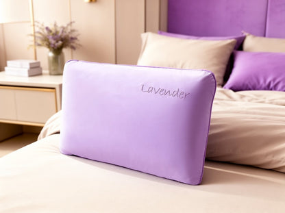 Scented Memory Foam Orthopaedic Pillow Neck Back Support Rose Oud Lavender