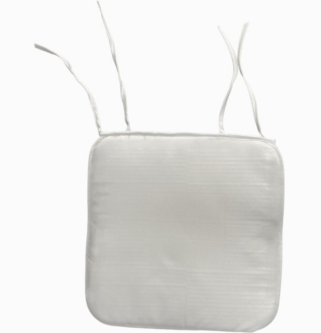 4X Chair Seat Pads Cushions Tie on Dining Chair Cushion for Garden Kitchen Patio