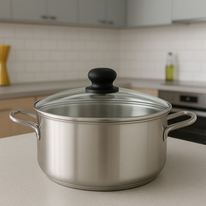Universal Glass Lid Replacement Vented Frying Pan Saucepan Wok Pot Heat Cover