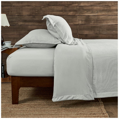 Seersucker Newry Duvet Quilt Cover Pillow Case Bedding Bed Set 5 Colours