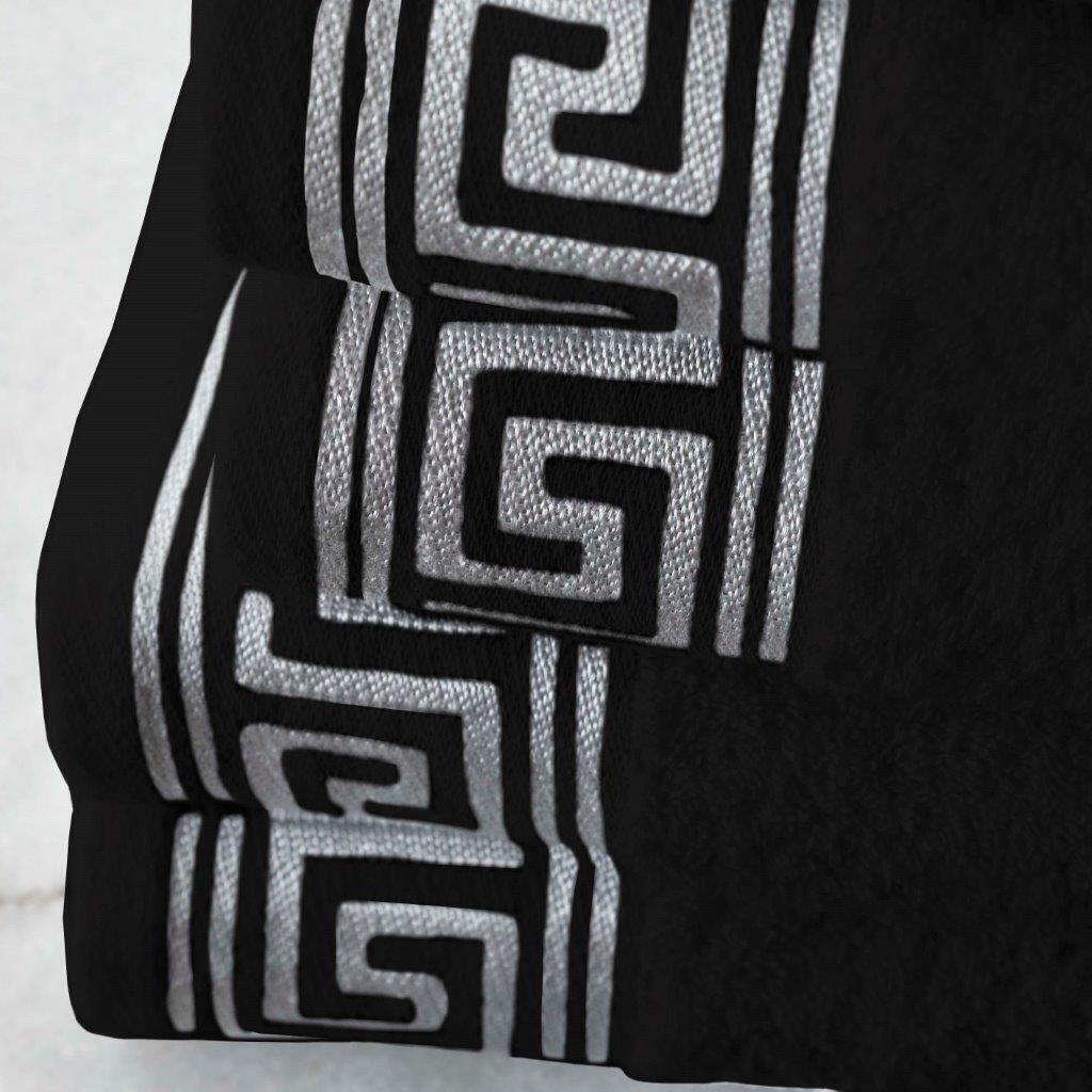 Greek Key Style 100% Egyptian Cotton Towels Sets Bath Sheets Jumbo Sheets Hotel